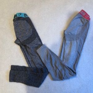 Gymshark Flex leggings bundle XS